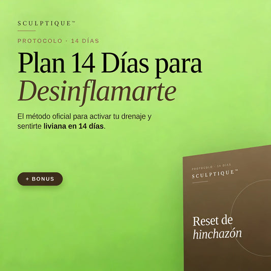 Plan de 14 Días para empezar a Desinflamarte - sculptique